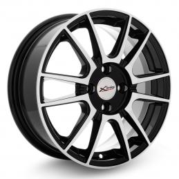 X`trike X-127 6x15 PCD4x98 ET35 DIA 58.5  BK/FP